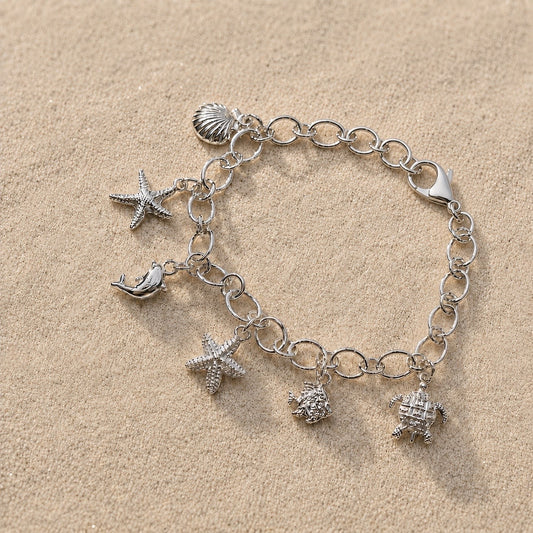 Pulsera de Plata 950 Tesoros del Mar