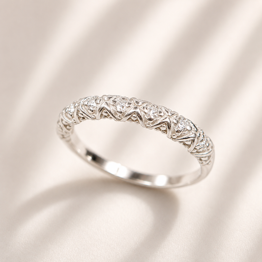 Anillo Lazo Real de Plata 950