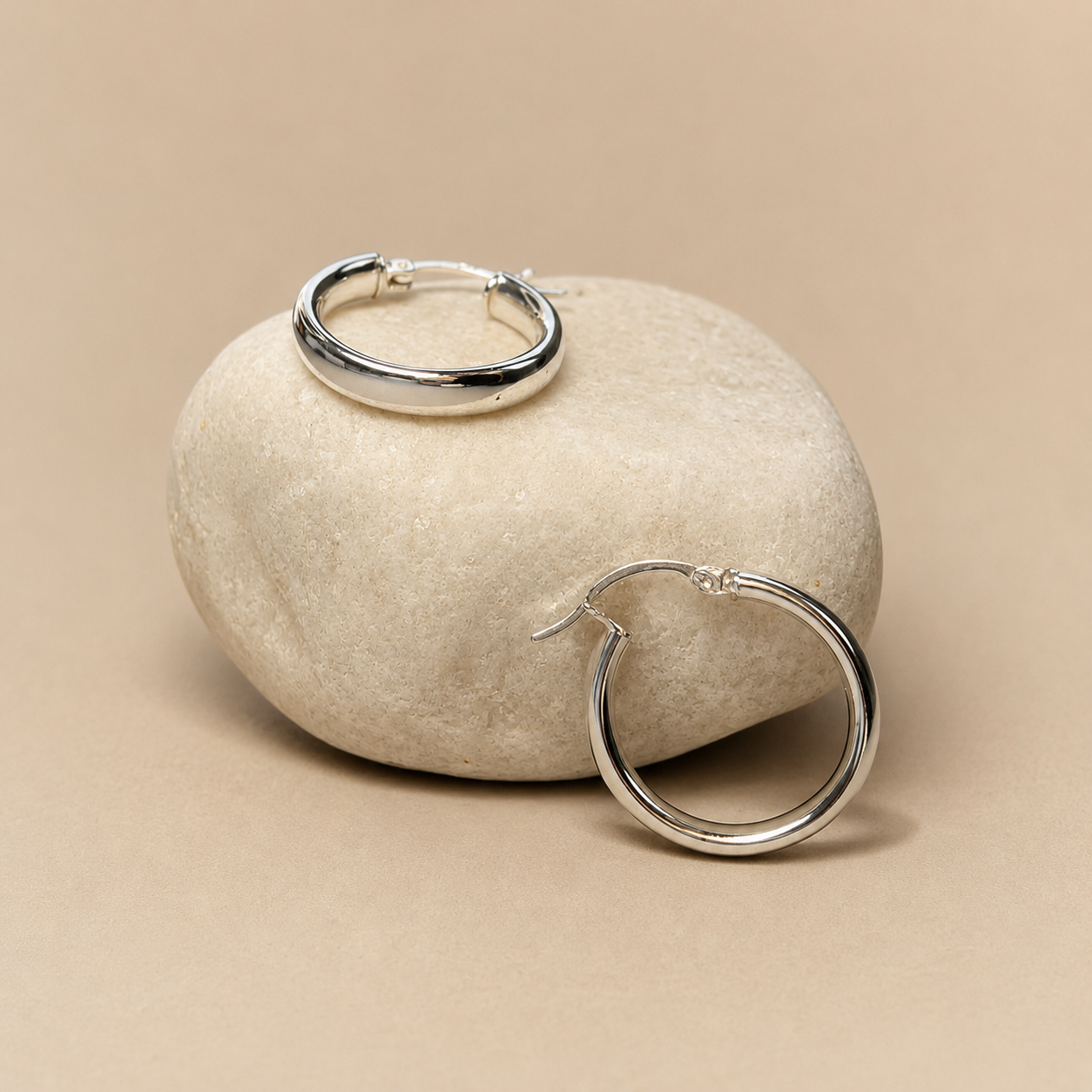 Argollas de Plata 950 Basic