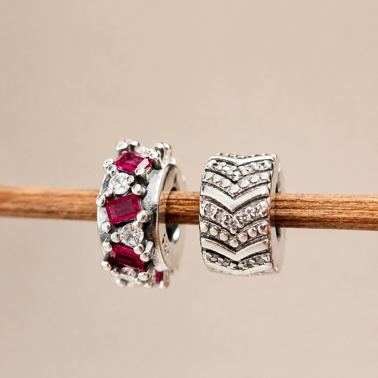 Charms Separadores de Plata 925