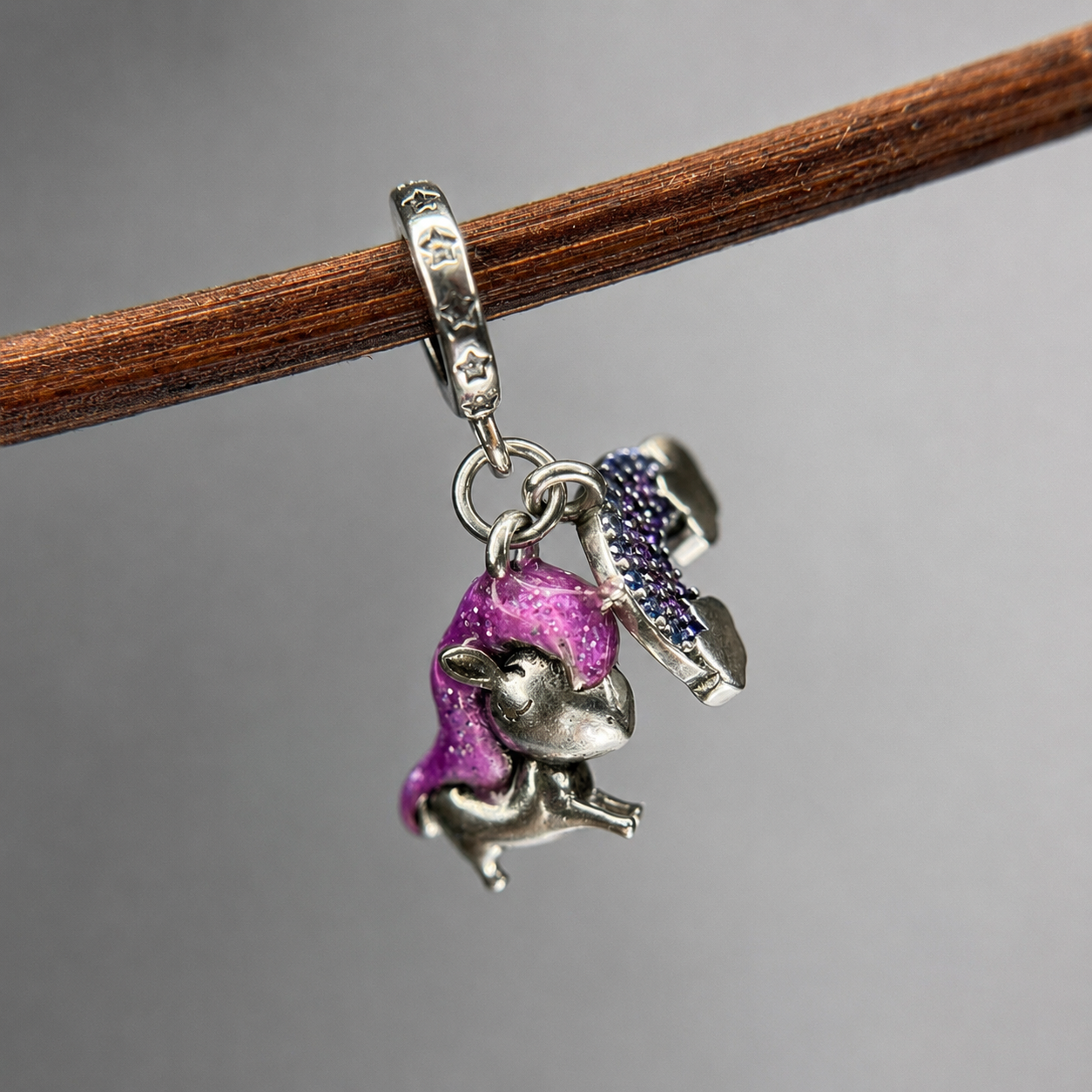 Charm Unicornio y Arcoiris