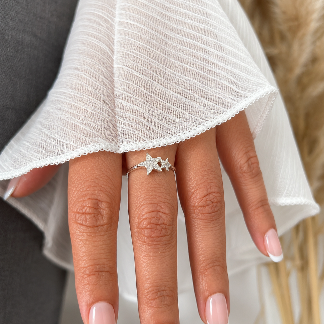 Anillo Duo Astral de Plata 950