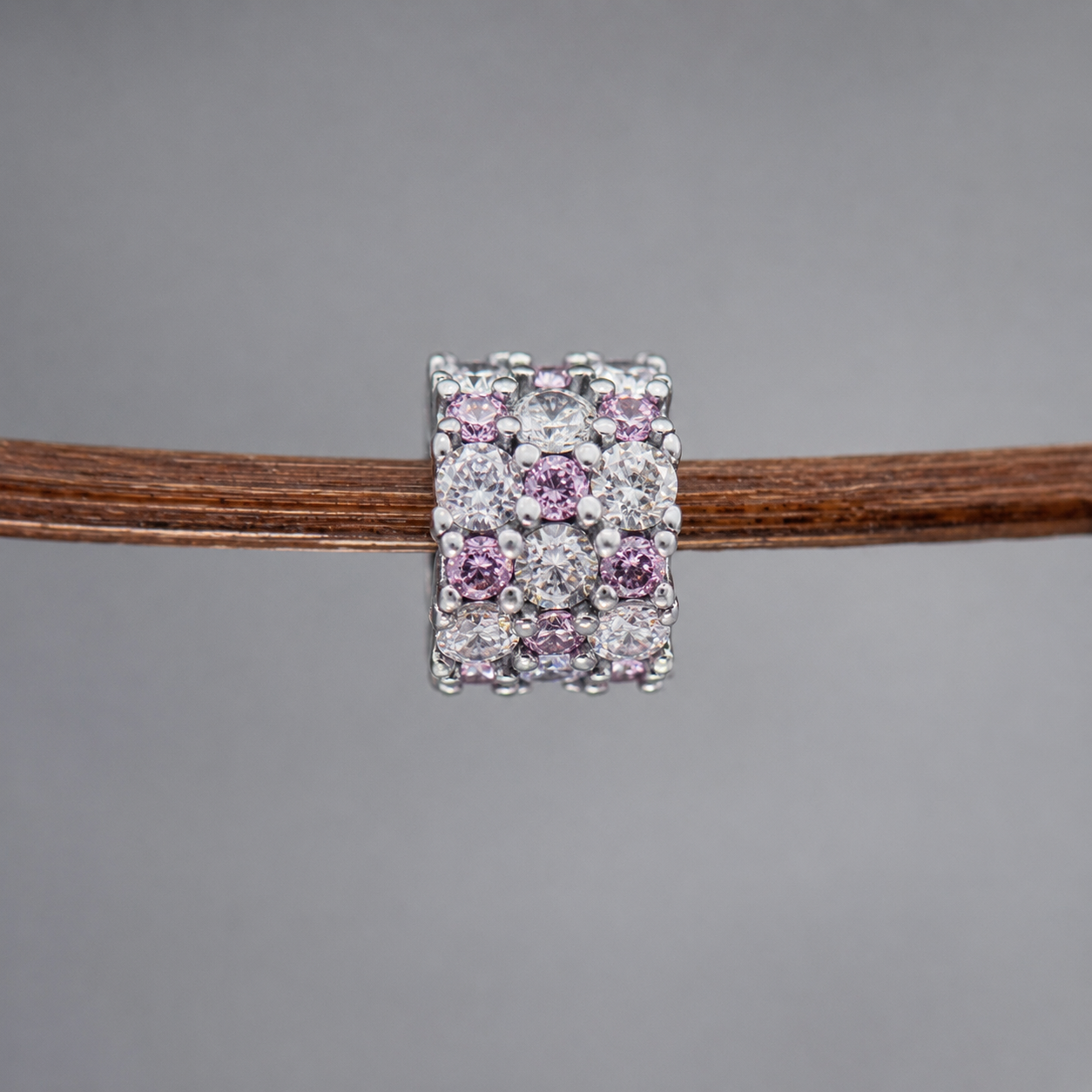 Charm Cristal y  Rosa
