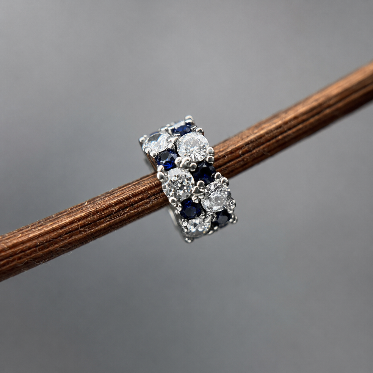 Charm Zafiro Cristal