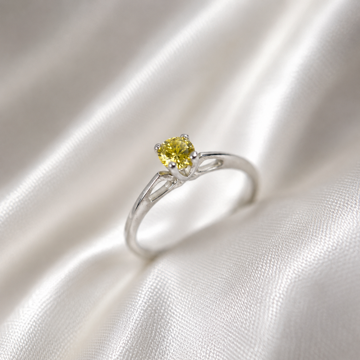 Anillo Citrine Glow