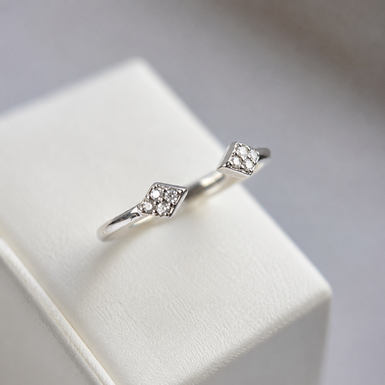 Anillo Duo diamante