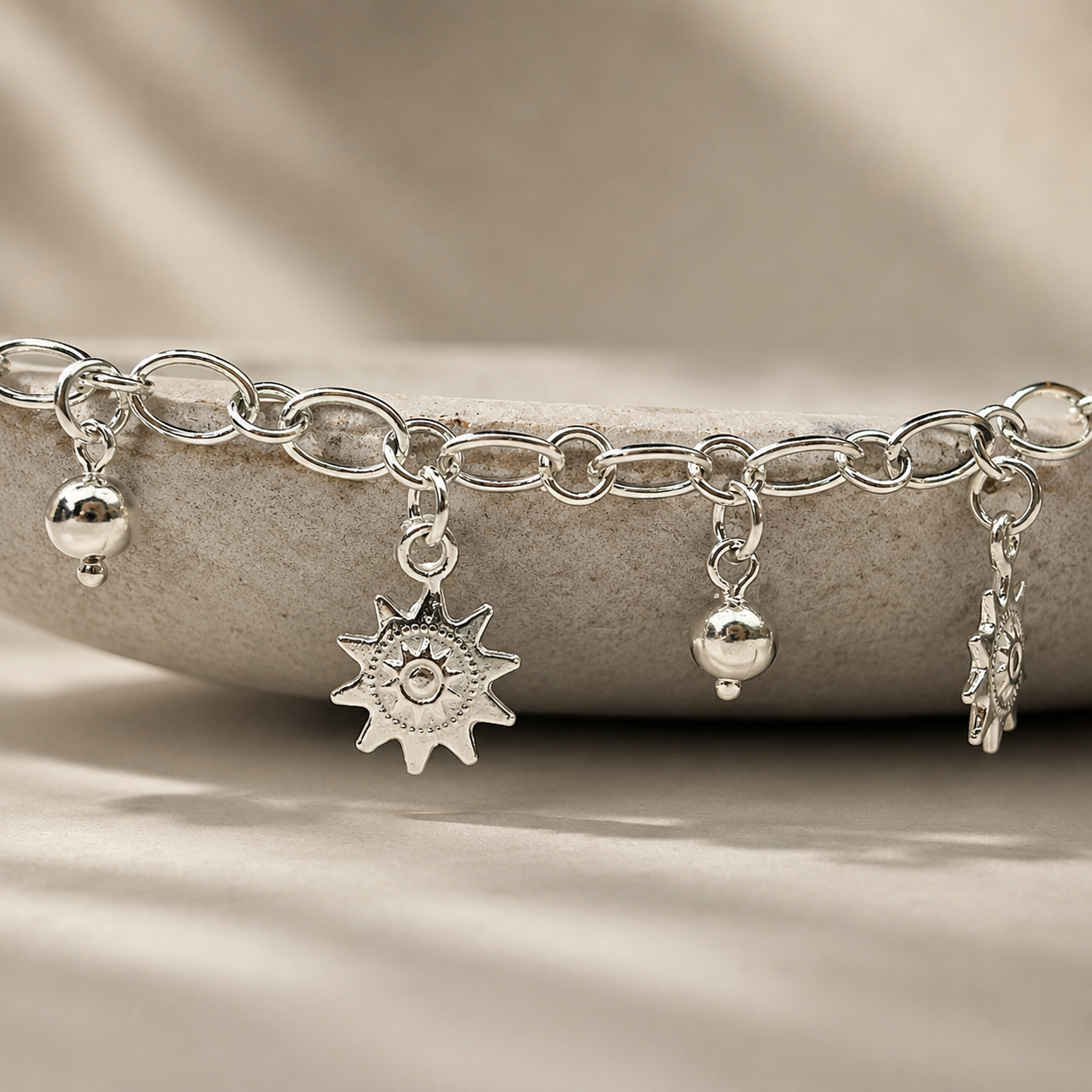 Pulsera de Plata 950 Luz del Sol