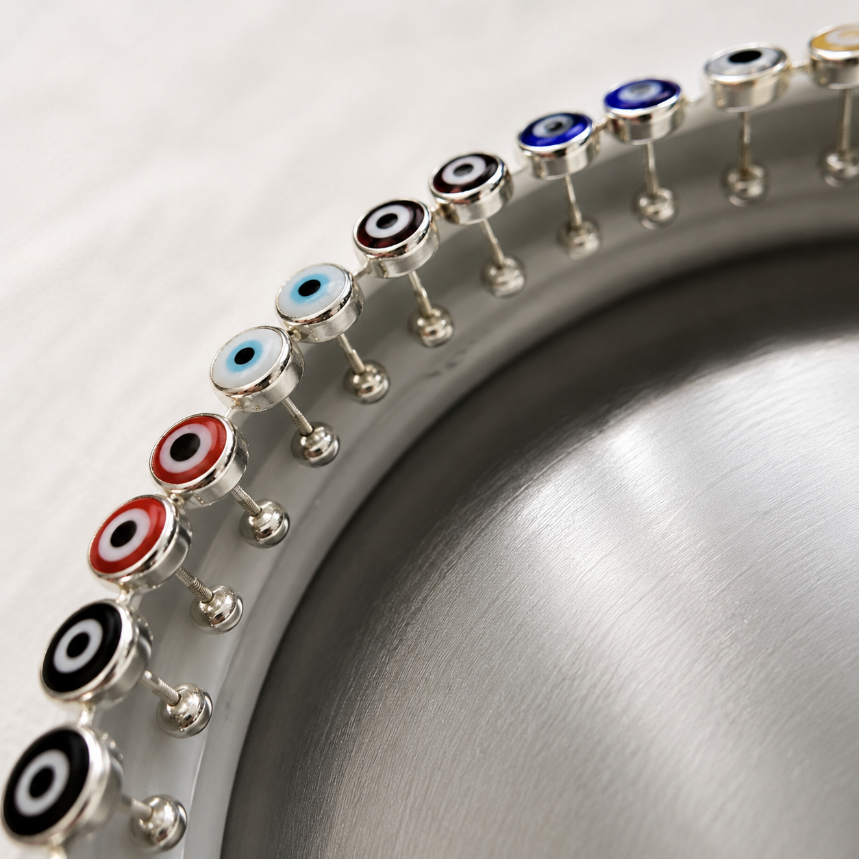 Pendientes Ojo Turco 2 en 1 en Plata 950