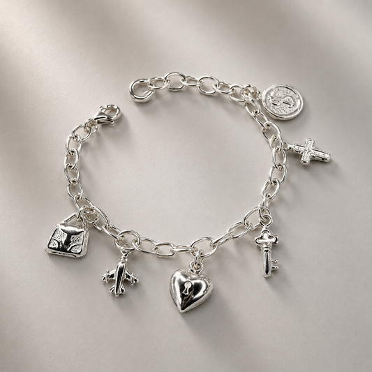Pulsera  Señales del Universo de Plata 950